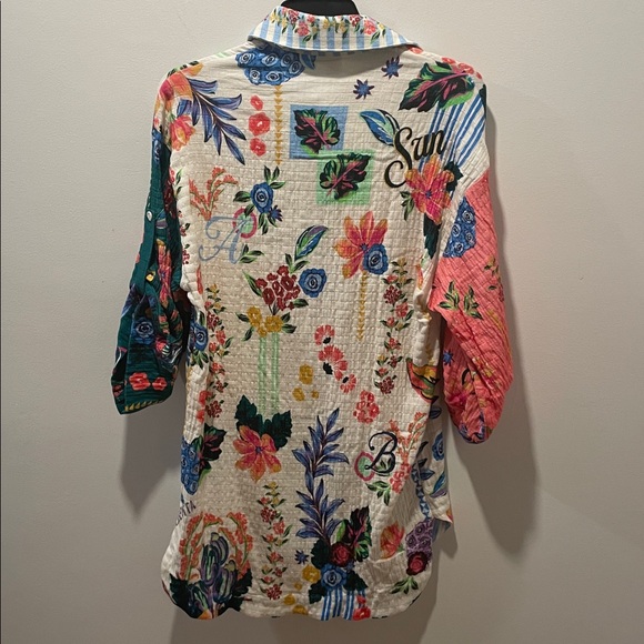 Agua Bendita Chrissy 1 Citrus Shirt Size XS, NWT - Picture 5 of 6